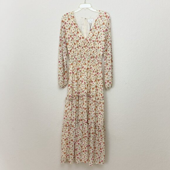 LOST + WANDER Love in Bloom Long Sleeve Floral Maxi Dresss - Picture 5 of 14
